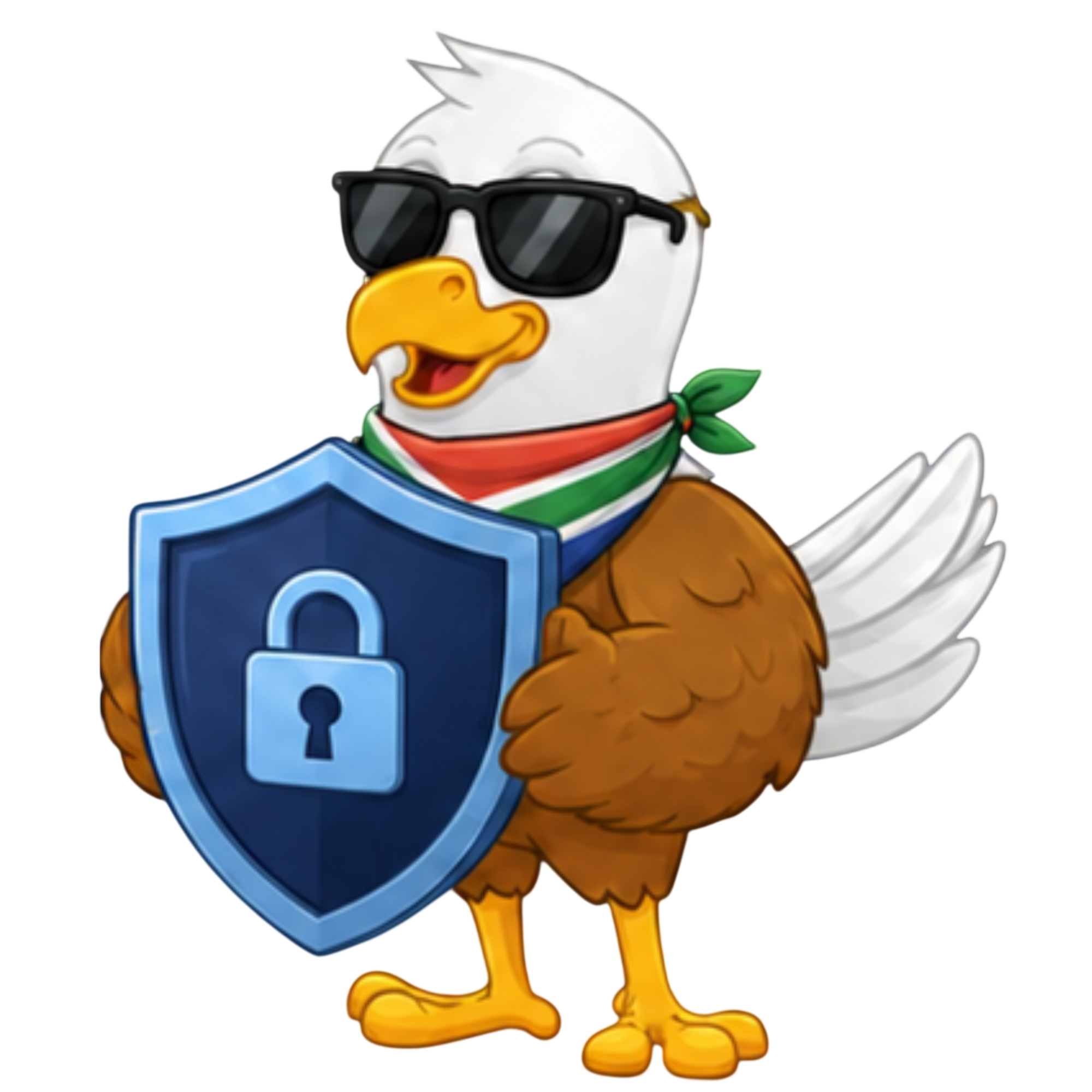 Eddie the Eagle guarding your account